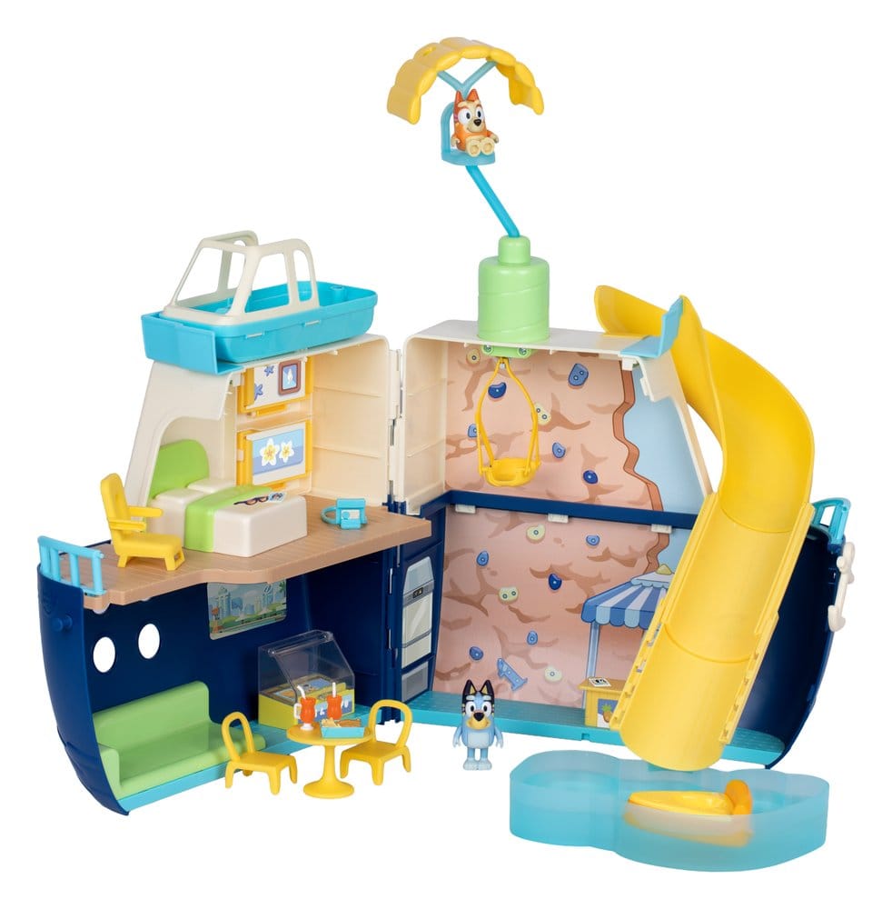 Bluey Playset Cruise Ship Frikytopia