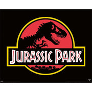 Jurassic Park Mini Póster (Logo Clásico) 40 x 50cm