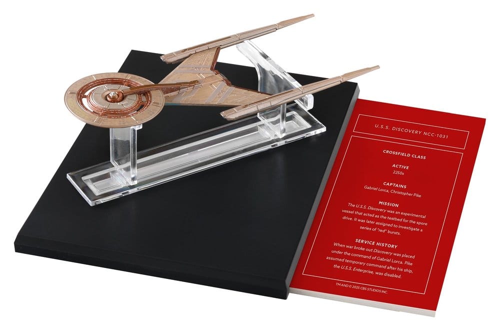 Star Trek Modelo Die-Cast U.S.S. Discovery NCC-1031 10 cm
