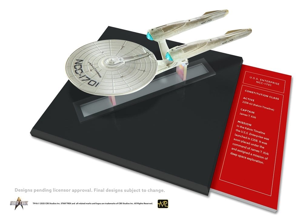 Star Trek Modelo Die-Cast U.S.S. Enterprise NCC-1701 (Kelvin Timeline) 10 cm
