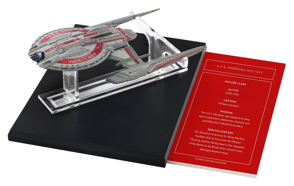 Star Trek Modelo Die-Cast U.S.S. Shenzhou NCC-1227 10 cm Frikytopia