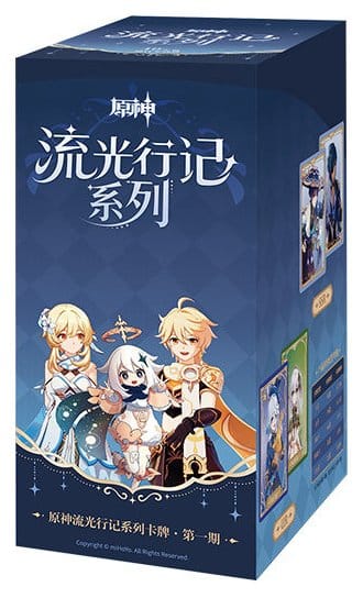 Genshin Impact Juego de Cartas Coleccionables Journey of Light Blind Box Display (18) *Versión China* Frikytopia