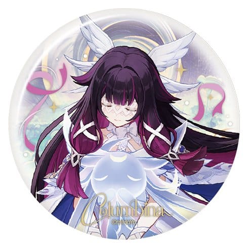 Genshin Impact Chapa Anniversary Celebration Series Columbina 6º Aniversario 7 cm Frikytopia