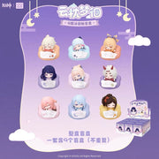 Genshin Impact 3D Magnet Cloud Pillow Dreamland Series 5 cm Cajas Sorpresas Expositor (9)