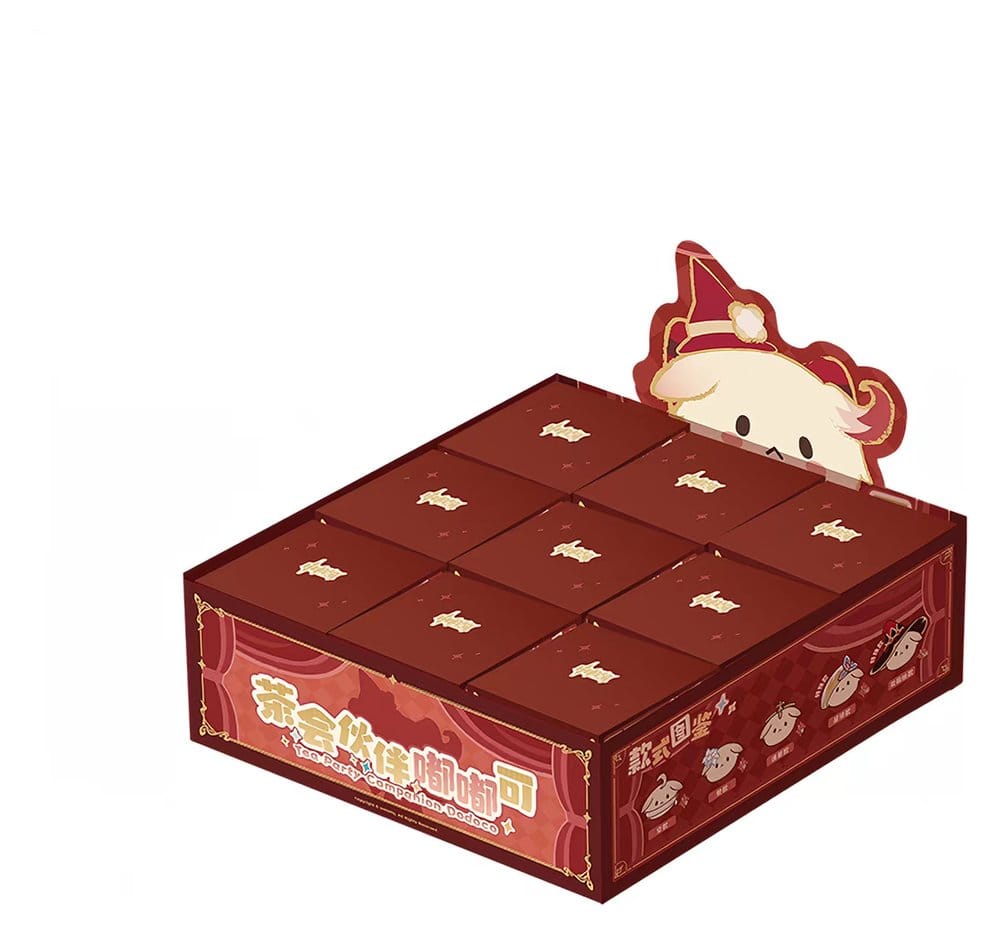 Genshin Impact Peluches Tea Party Companion Dodoco Cajas Sorpresas 17-20 cm Expositor (9)