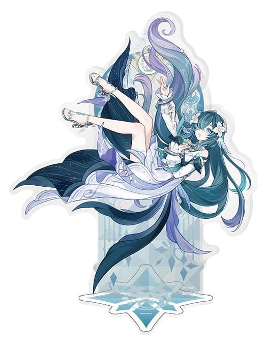 Genshin Impact Soporte de acrílico Snezhnaya Themed Series Vodyanitsa 19 cm Frikytopia