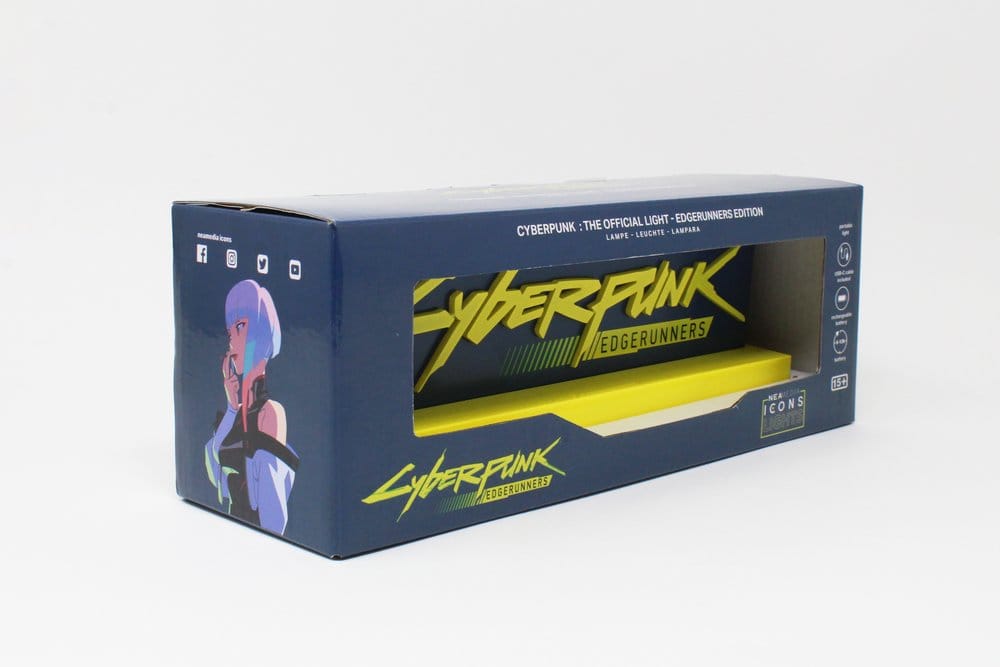 Cyberpunk 2077 Candeeiro Logo 8 cm