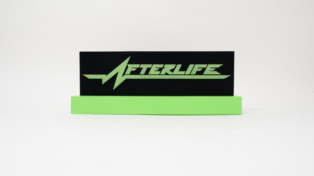 Cyberpunk 2077 Candeeiro Logo Afterlife 8 cm