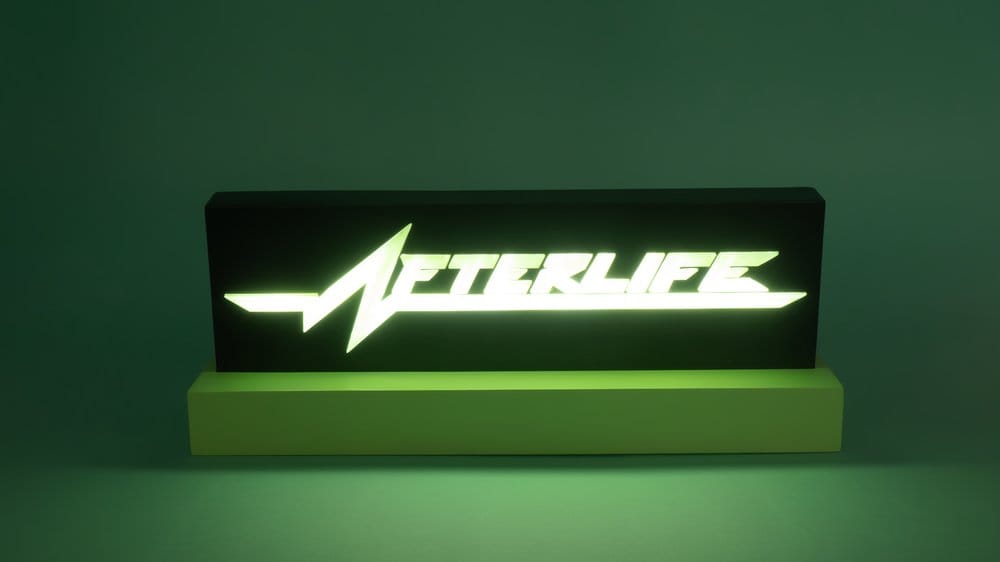 Cyberpunk 2077 Candeeiro Logo Afterlife 8 cm