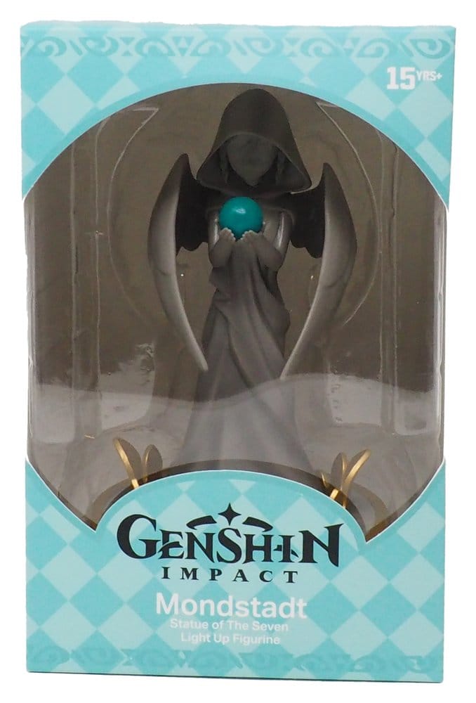 Genshin Impact Estatua LED Mondstadt Statue of the Seven 21 cm