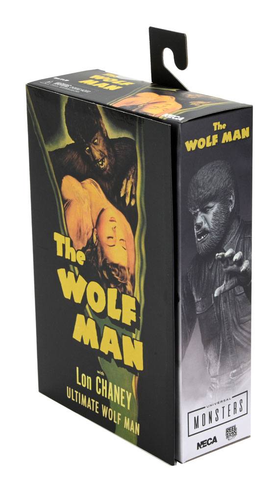 Figura neca universal monster scale action ultimate wolf b w