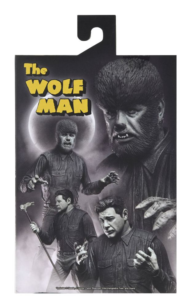 Figura neca universal monster scale action ultimate wolf b w