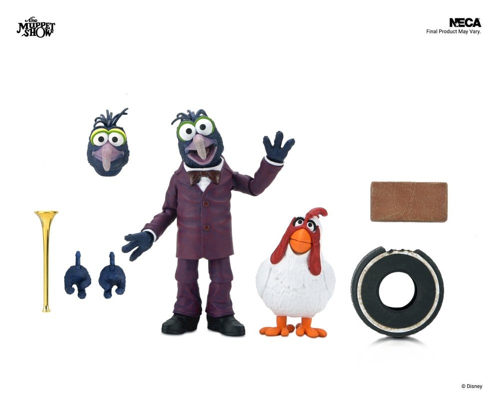 Figura The Muppets Ultimate Gonzo with Camilla 18 cm