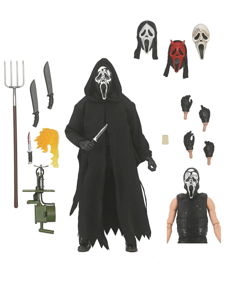 Ghost Face Ultimate Figura Ghost Face Inferno 18 cm