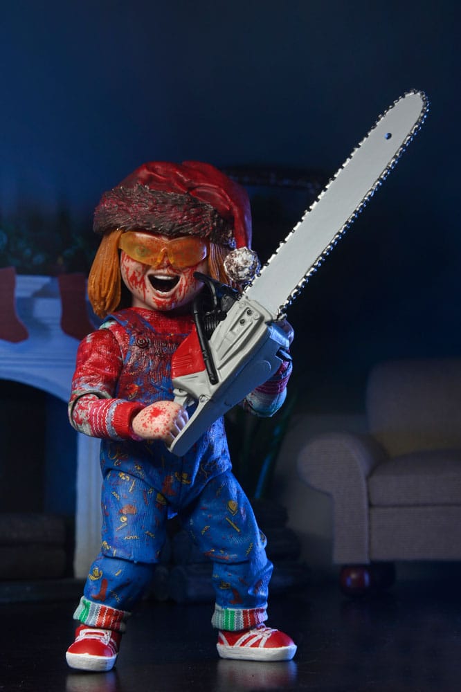Ultimate chucky holiday edition fig. 18 cm chucky (tv series)
