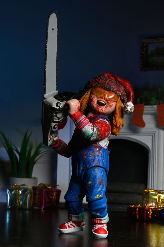 Ultimate chucky holiday edition fig. 18 cm chucky (tv series)
