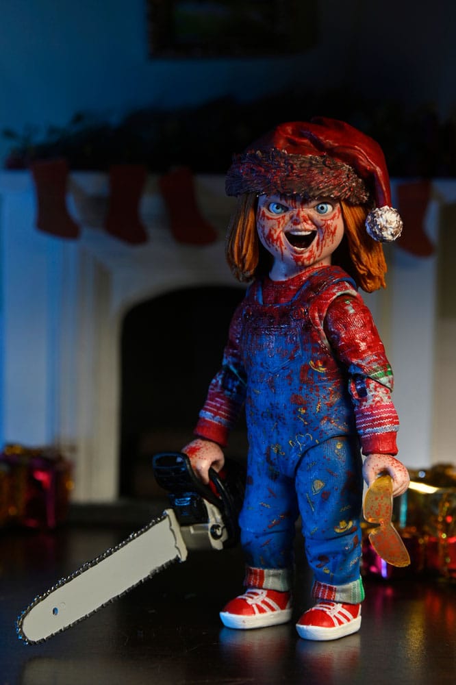 Ultimate chucky holiday edition fig. 18 cm chucky (tv series)