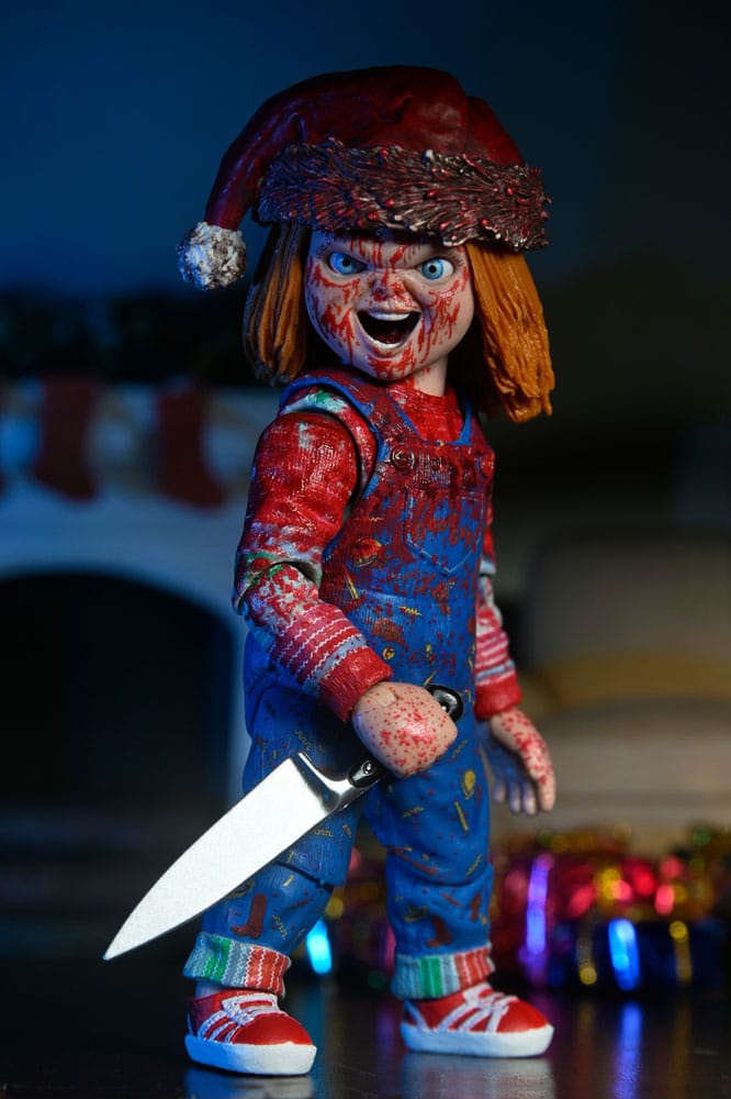 Ultimate chucky holiday edition fig. 18 cm chucky (tv series)