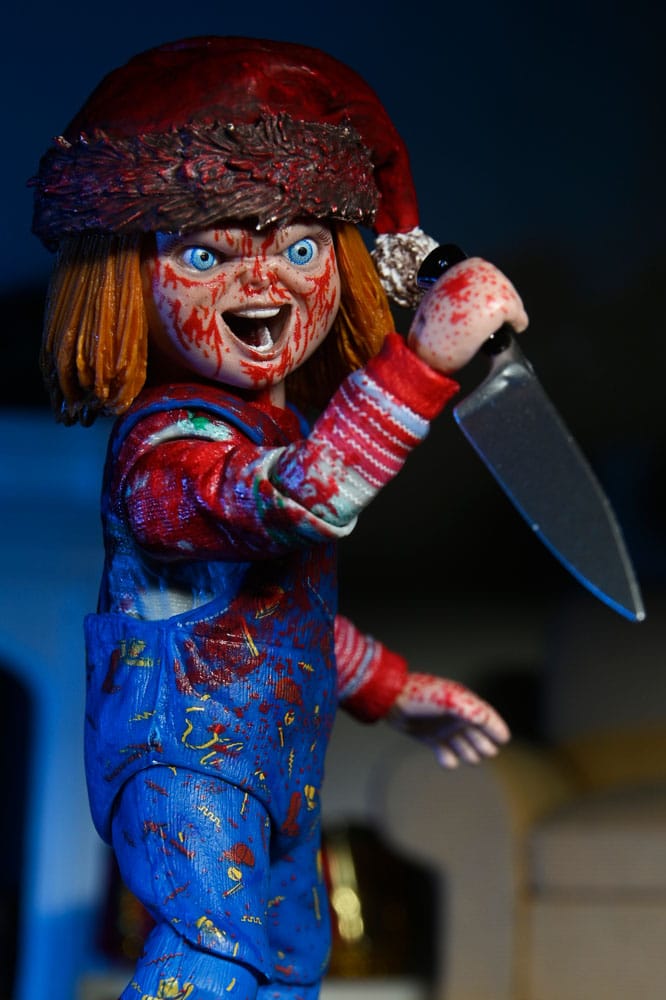 Ultimate chucky holiday edition fig. 18 cm chucky (tv series)