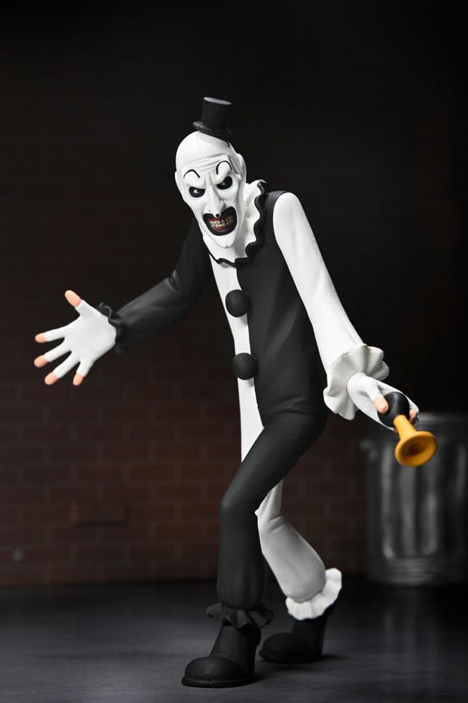 Terrifier Toony Terrors Figura Art the Clown 15 cm