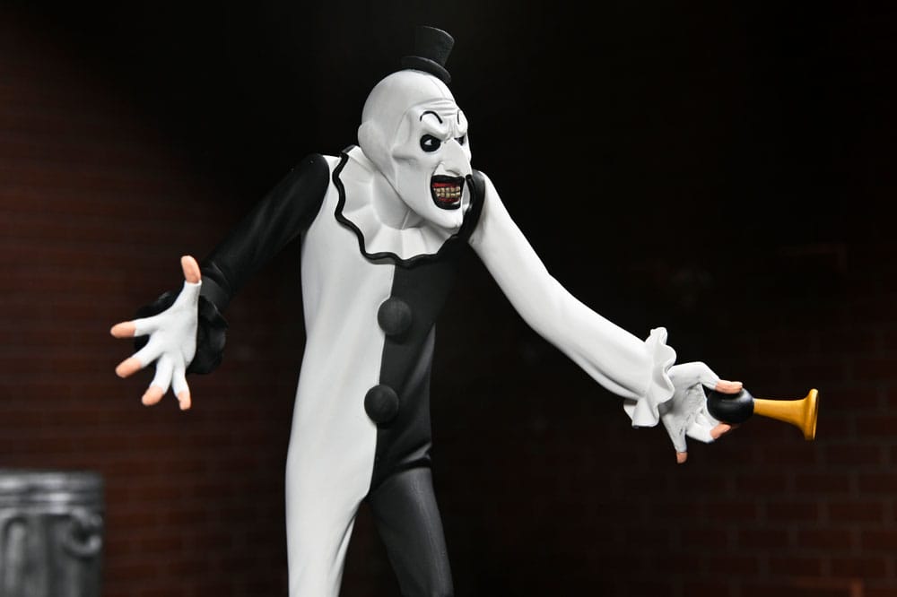 Terrifier Toony Terrors Figura Art the Clown 15 cm