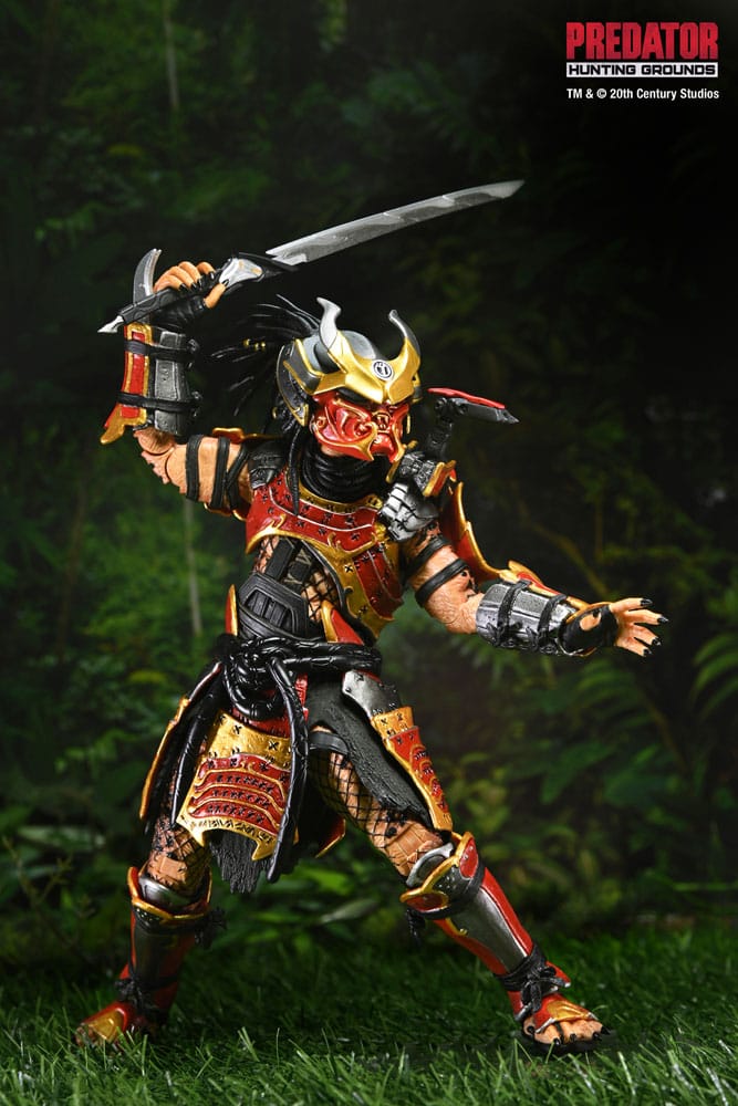 Predator: Hunting Grounds Figura Ultimate Samurai Predator 17 cm