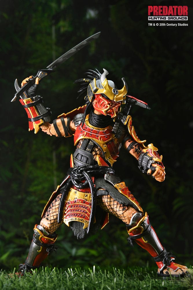 Predator: Hunting Grounds Figura Ultimate Samurai Predator 17 cm