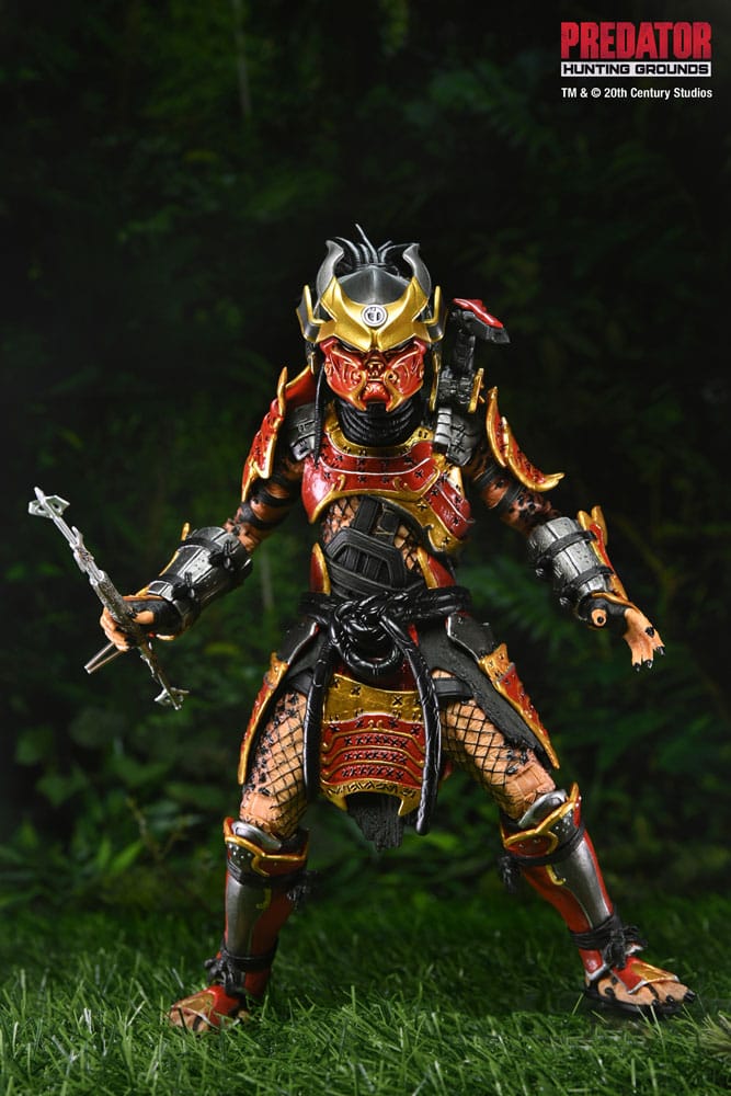 Predator: Hunting Grounds Figura Ultimate Samurai Predator 17 cm