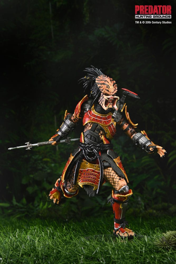 Predator: Hunting Grounds Figura Ultimate Samurai Predator 17 cm