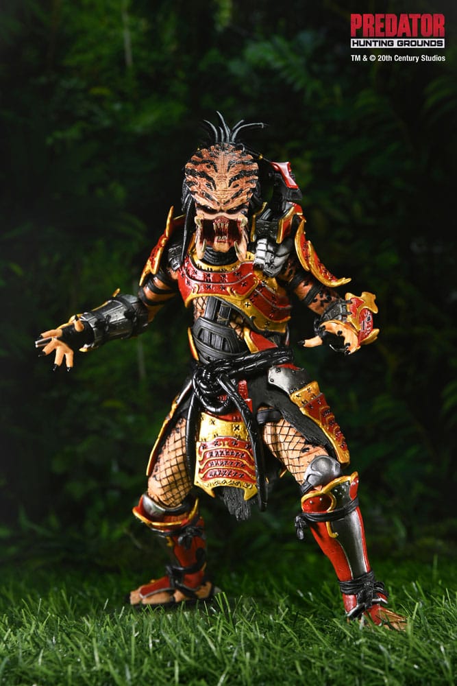 Predator: Hunting Grounds Figura Ultimate Samurai Predator 17 cm