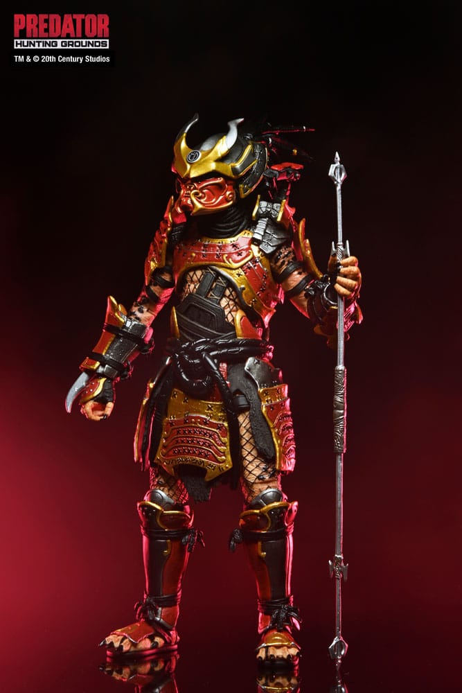 Predator: Hunting Grounds Figura Ultimate Samurai Predator 17 cm