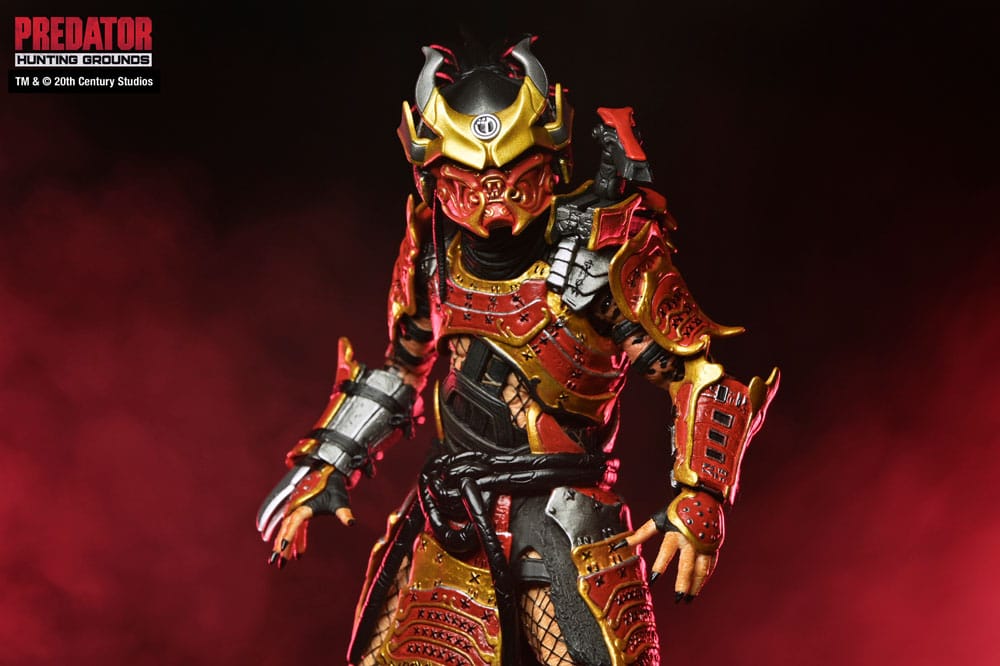 Predator: Hunting Grounds Figura Ultimate Samurai Predator 17 cm