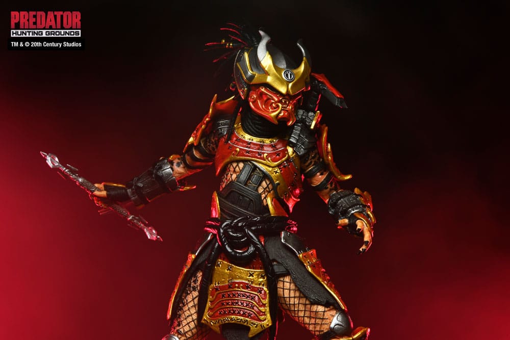 Predator: Hunting Grounds Figura Ultimate Samurai Predator 17 cm