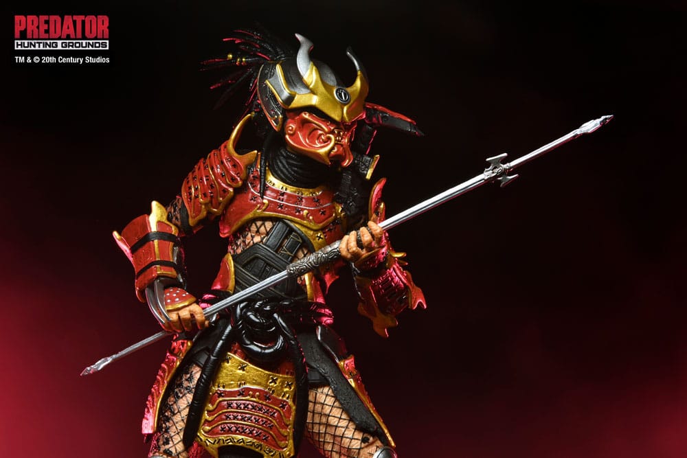 Predator: Hunting Grounds Figura Ultimate Samurai Predator 17 cm