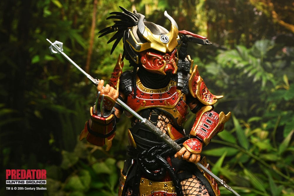 Predator: Hunting Grounds Figura Ultimate Samurai Predator 17 cm