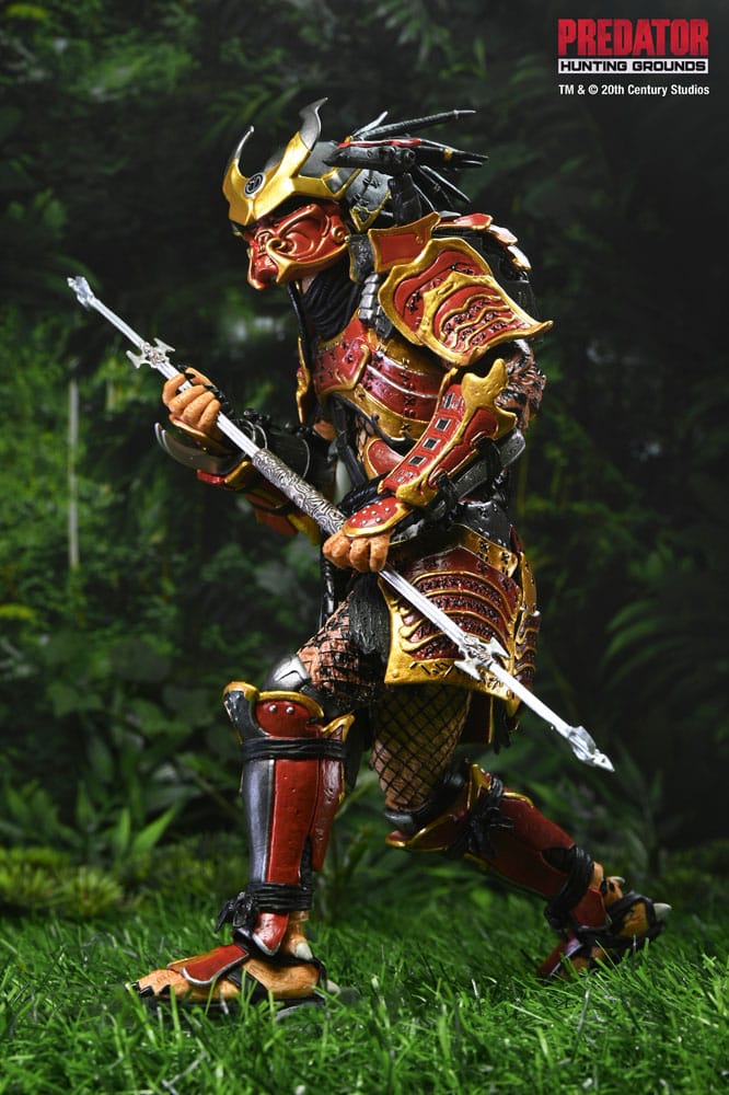Predator: Hunting Grounds Figura Ultimate Samurai Predator 17 cm