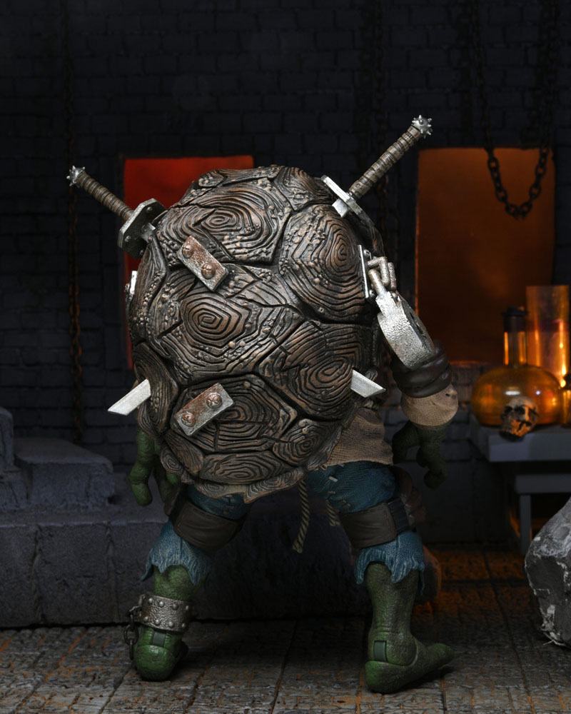 Figura Ultimate Leonardo As Hunchback Tortugas Ninja 18 cm