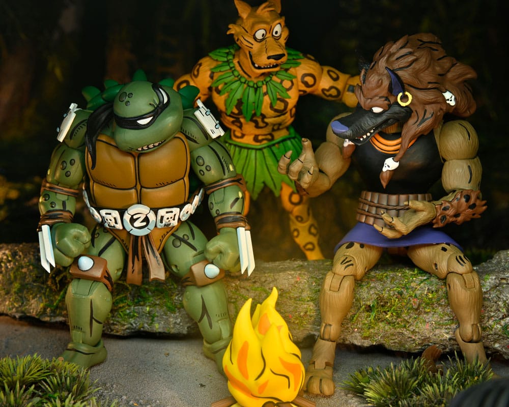Figura neca scale action tortugas ninja dreadmon archie comics