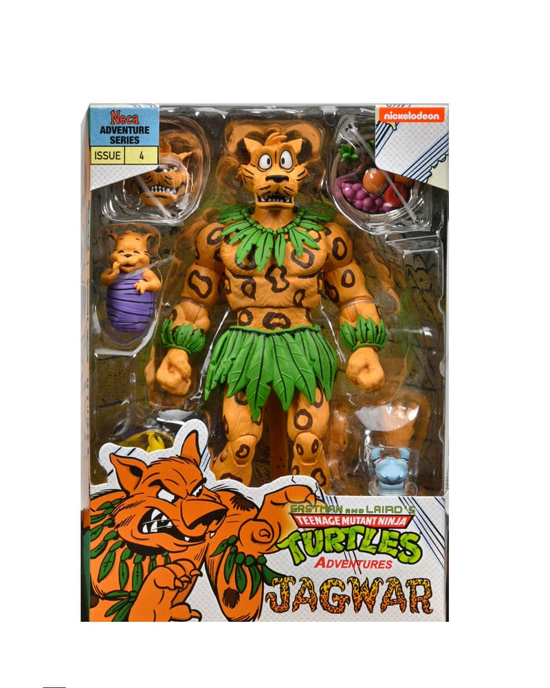 Figura neca tortugas ninja archie comics jagwar scale action