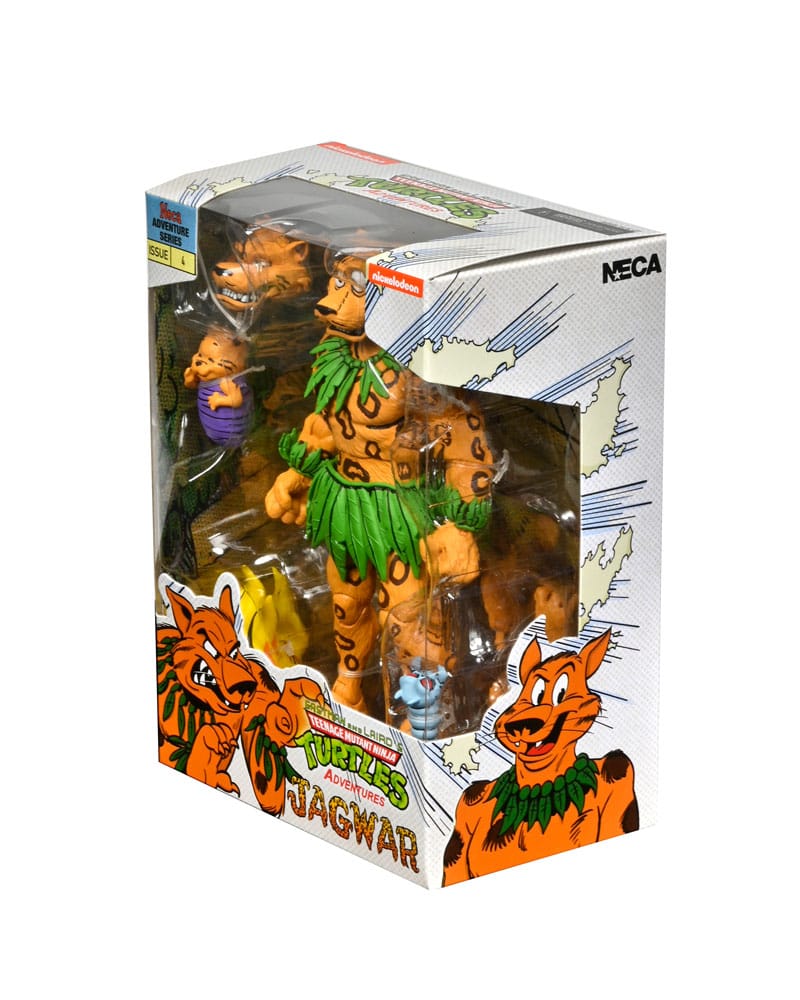 Figura neca tortugas ninja archie comics jagwar scale action