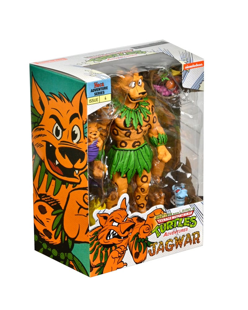 Figura neca tortugas ninja archie comics jagwar scale action