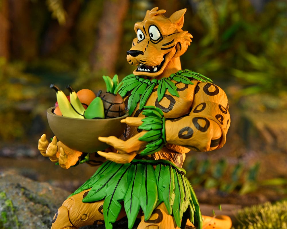 Figura neca tortugas ninja archie comics jagwar scale action