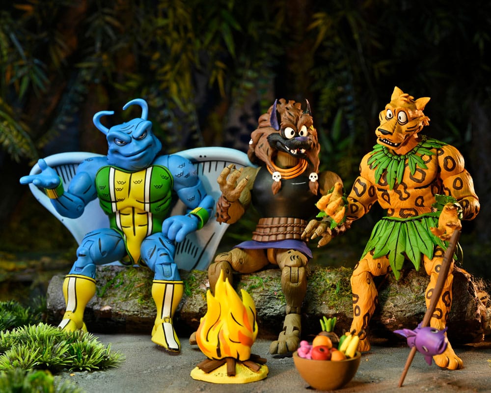 Figura neca tortugas ninja archie comics jagwar scale action