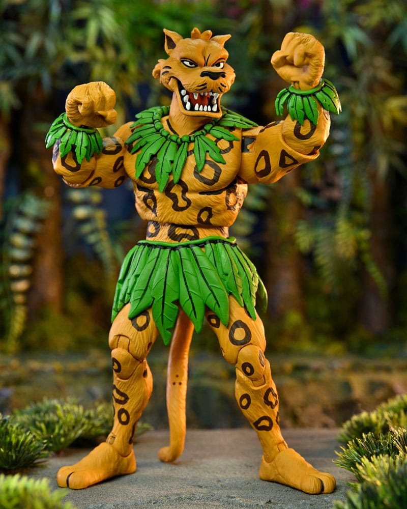 Figura neca tortugas ninja archie comics jagwar scale action