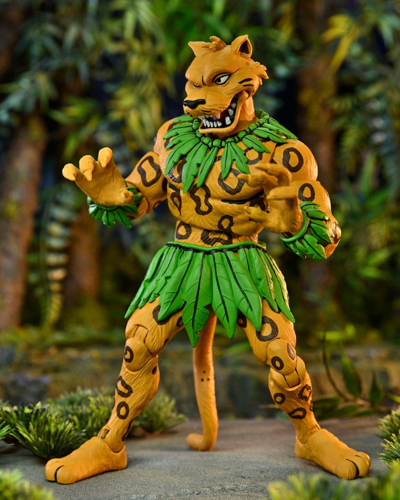 Figura neca tortugas ninja archie comics jagwar scale action