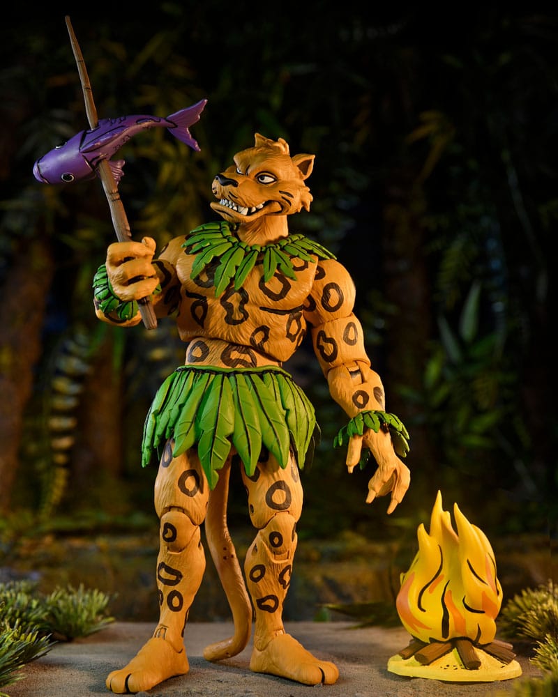 Figura neca tortugas ninja archie comics jagwar scale action