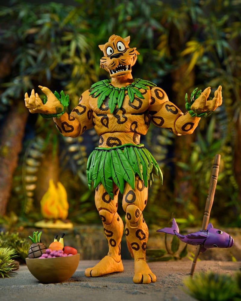 Figura neca tortugas ninja archie comics jagwar scale action