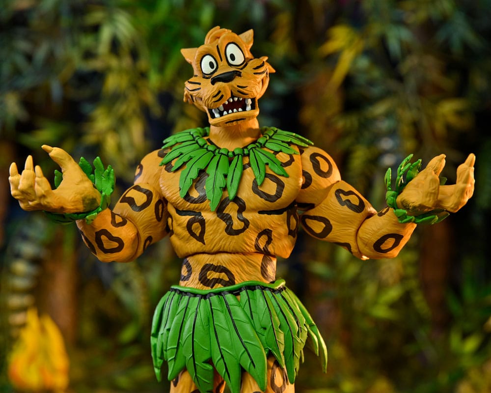 Figura neca tortugas ninja archie comics jagwar scale action
