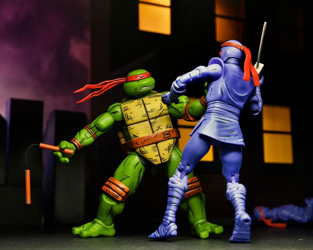 Teenage Mutant Ninja Turtles (Mirage Comics) pack de 4 Figuras Leonardo, Raphael, Michelangelo, Donatello 18 cm