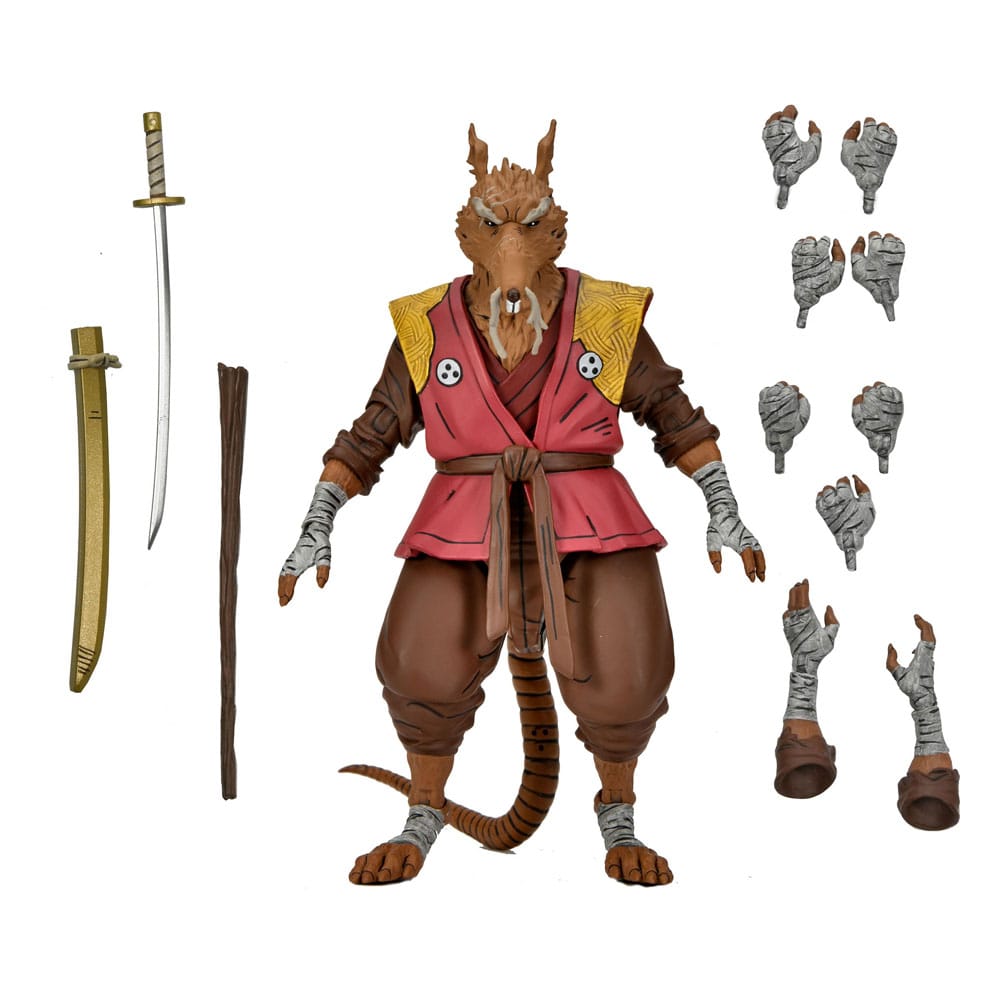 Figura Ultimate Splienter Teenage Mutant las Tortugas Ninja 18 cm
